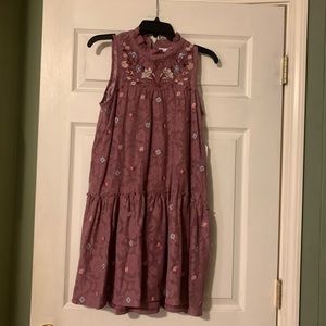 COPY - Coco + Jaimeson Embroidered Ruffle Dress